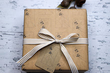Load image into Gallery viewer, Gum Leaves and Blossoms on Kraft Wrapping Paper ~ COST PRICE!
