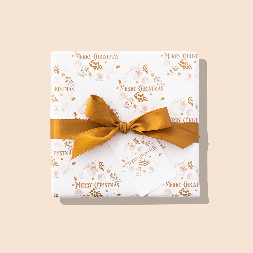 Botanical Bauble Christmas Wrapping Paper ~ COST PRICE!